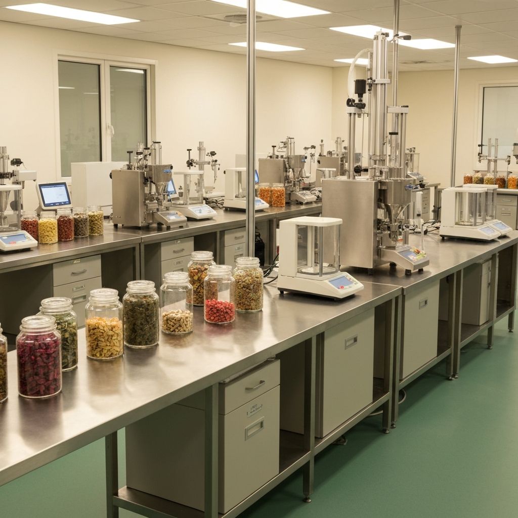 Botanical supplement manufacturing and production facility